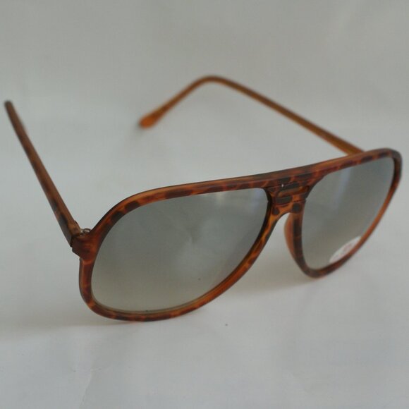 NWT TruVintage 80's Fashion Navigator Gradient lens w/silver mirror Sunglasses - Picture 3 of 12